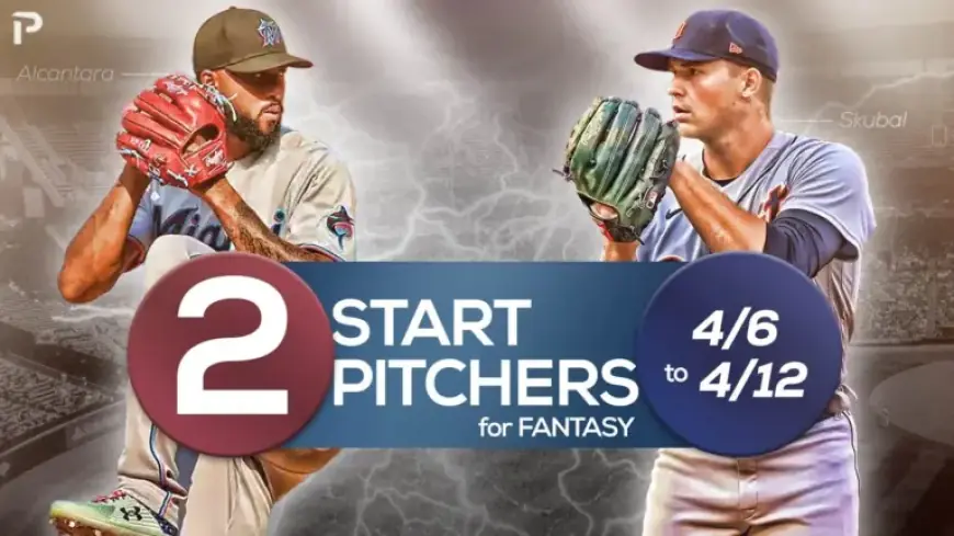 Top Two-Start Pitchers to Watch: April 6th–12th