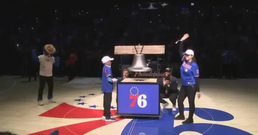 Young Plane Crash Survivor Rings Bell at Sixers-Timberwolves Game