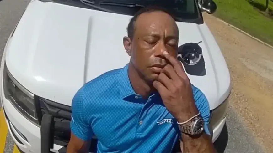 Bodycam Footage Captures Tiger Woods’ Sobriety Test and Arrest Inquiry