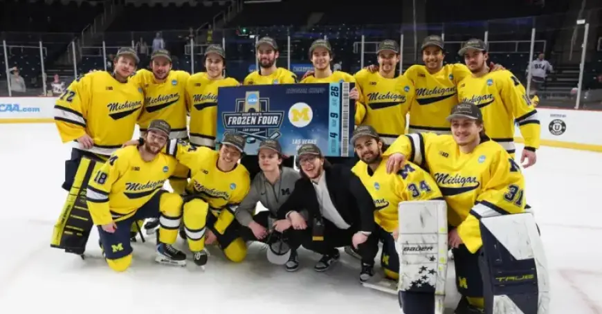 Michigan Wolverines Advance to NCAA Hockey’s Frozen Four