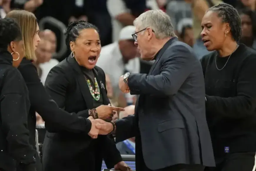 Auriemma and Staley Tension Flares After South Carolina’s Final Four Triumph