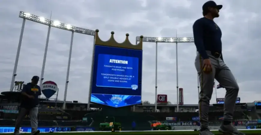 Kansas City Royals Urge Weather to Calm Down