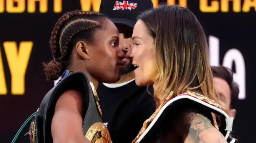 Terri Harper and Caroline Dubois Weigh In for Title Fight Showdown