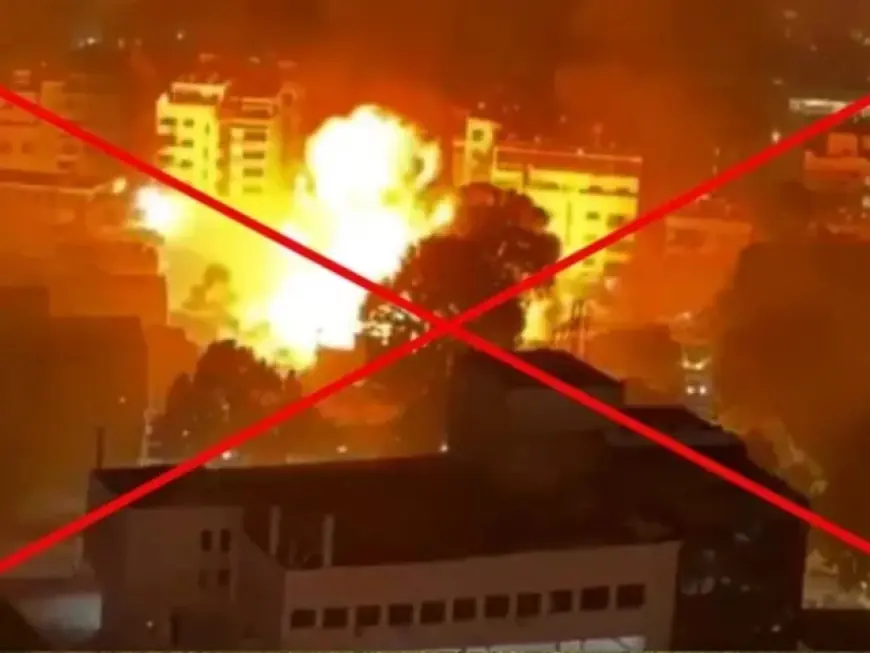 Viral Video Misleadingly Claims AI-Generated Iranian Strike on Tel Aviv Mossad HQ