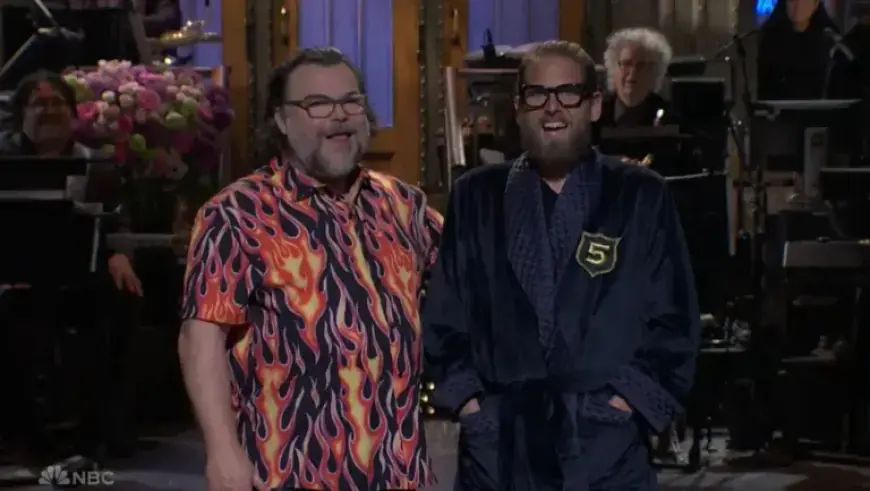 Tina Fey, Jonah Hill, Melissa McCarthy Enhance Jack Black’s SNL Monologue