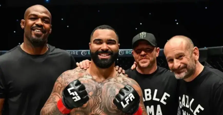 Gable Steveson Relies on Jon Jones for Combat Sports Success