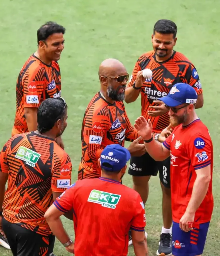 Sunrisers Hyderabad and Lucknow Super Giants Train in Hyderabad Gallery