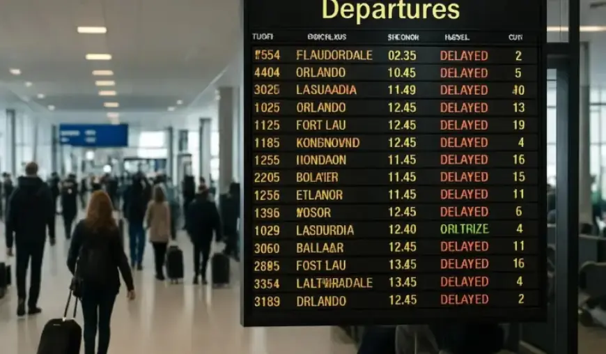 Airports Suffer Major Delays: Fort Lauderdale, Orlando, LaGuardia Affected