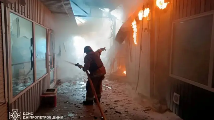 Russian Drone Strike on Ukrainian Market Leaves Five Dead, Officials Report