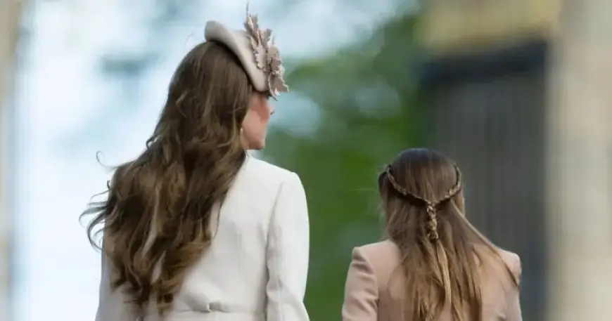 King Leads Royal Family at Windsor’s Royal Easter Service Live