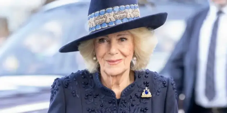 Queen Camilla Unveils Enigmatic Brooch During Maundy Thursday Service