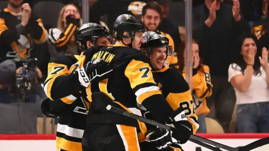 Penguins Surge to Dominant 9-4 Victory Over Florida Panthers