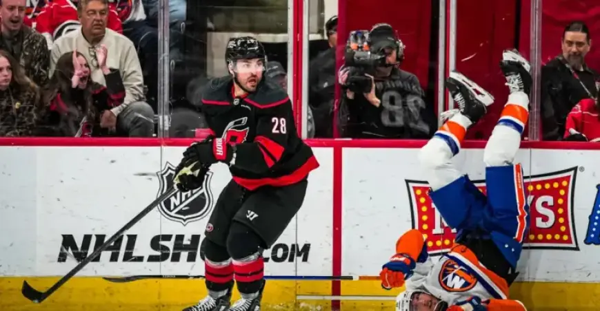 Hurricanes Triumph 4-3, Dominating Islanders in Fourth Consecutive Loss