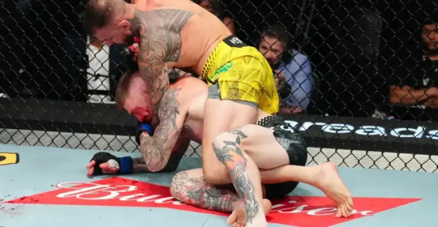 Moicano Shines at UFC Vegas 115 with Main Event Submission Victory