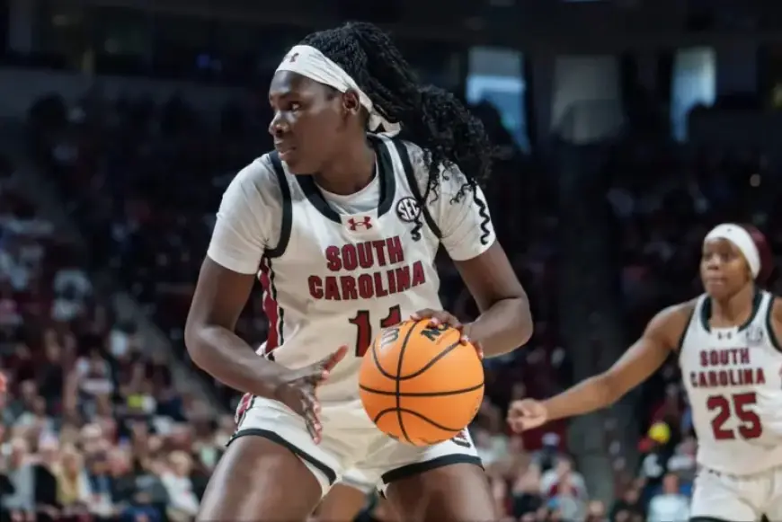 South Carolina’s March Madness Star Mastered Dribbling at 16