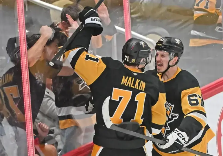 Evgeni Malkin’s Hat Trick Shines in Penguins’ Milestone Dominance Over Panthers