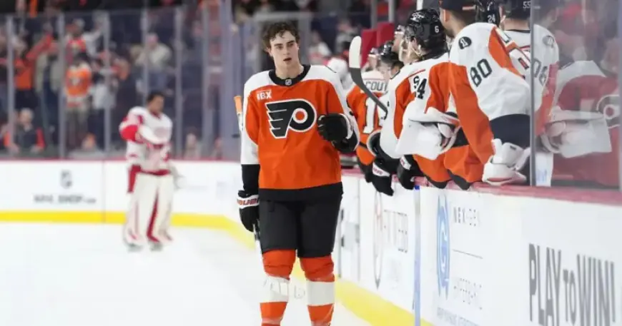 Flyers Analysis: Porter Martone Shines as Philadelphia Faces Tight Playoff Race