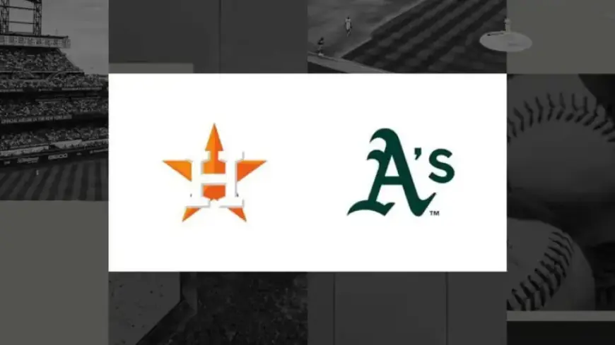 Watch Astros vs. Athletics: April 5 TV & Streaming Guide