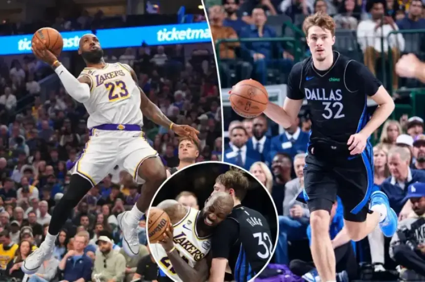 LeBron James, Lakers Struggle Against Flagg’s Mavericks in Post-Injury Return