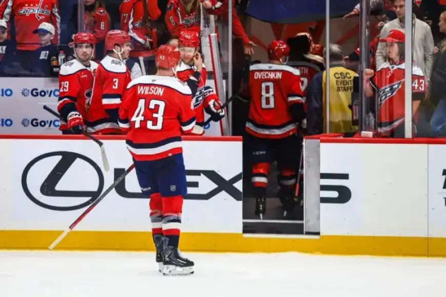 Capitals’ Playoff Hopes Fade After 8-1 Loss to Rangers