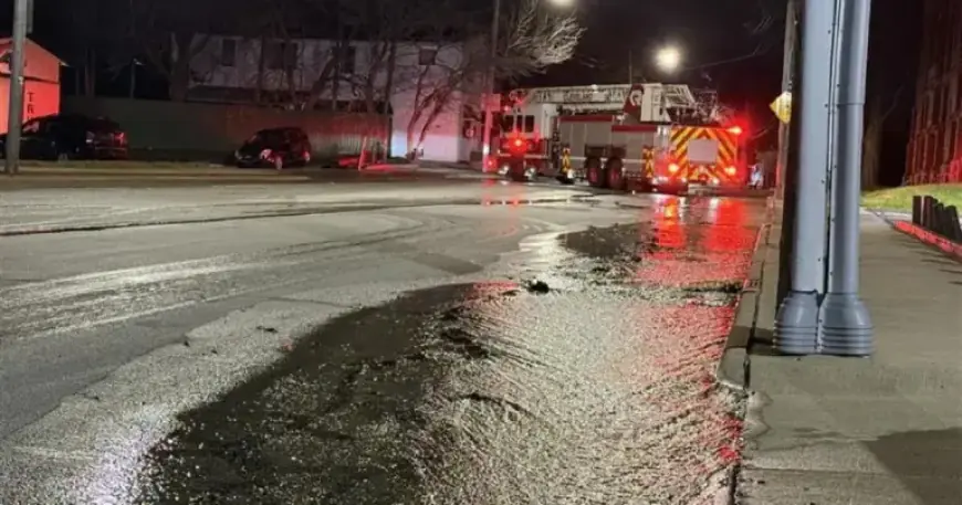 Cleveland’s South Collinwood Hit by Water Main Break