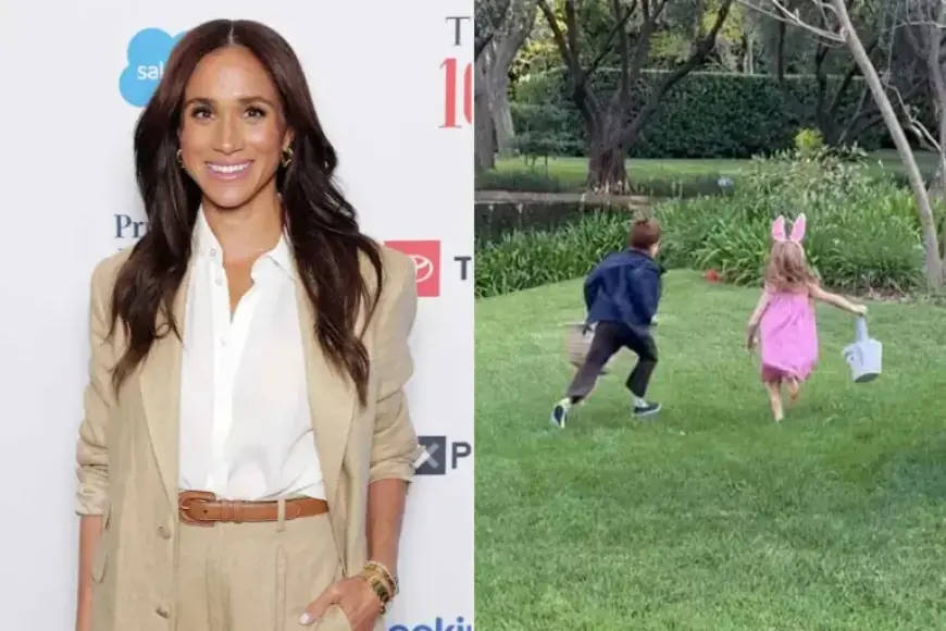 Meghan Markle Reveals Prince Archie and Princess Lilibet’s Easter Egg Hunt Adventures