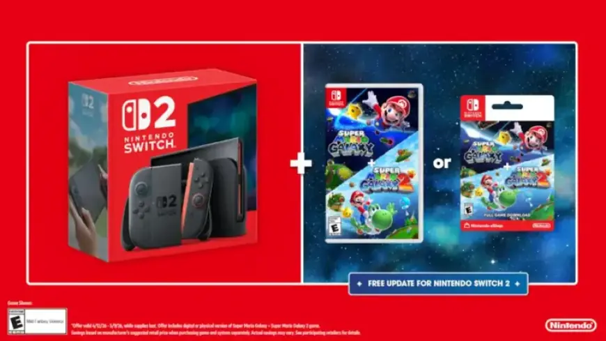 Nintendo Reveals Limited-Time Switch 2 Deal with Super Mario Galaxy Bundle