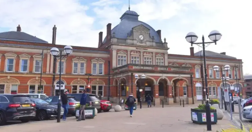 Train Accident Halts Norwich Rail Services After Person Struck