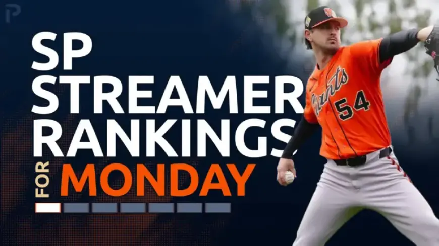 Top Fantasy Baseball Pitching Streamers Ranked for April 6-8