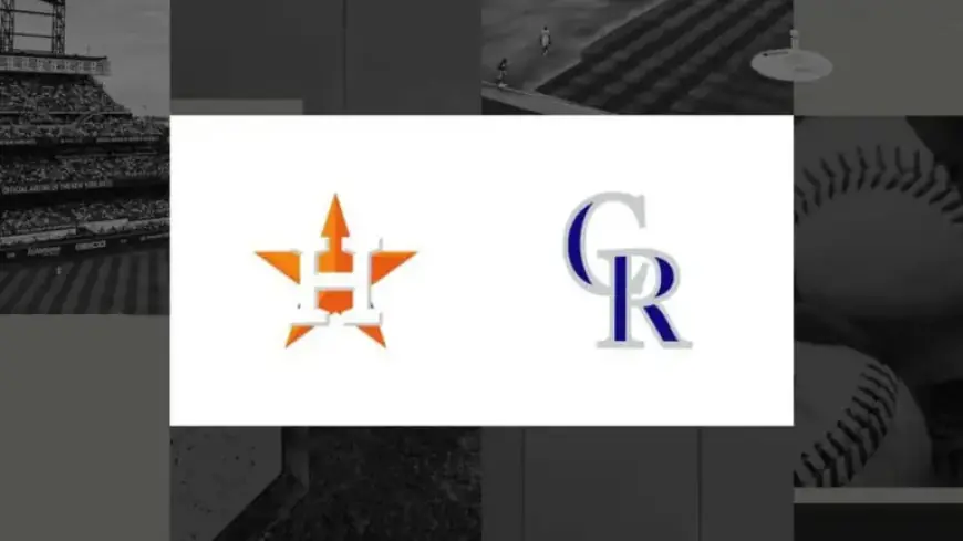 Watch Astros vs. Rockies: TV Channels & Streaming Options for April 6
