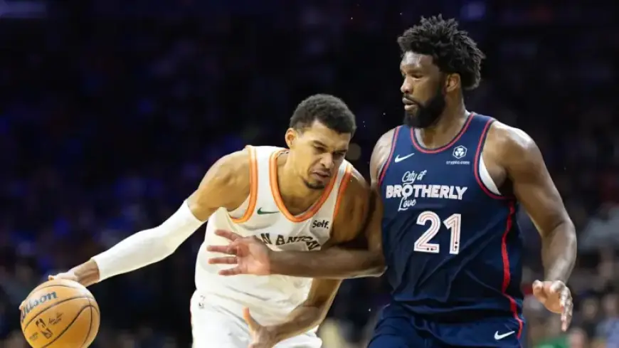 Spurs Host Sixers for Wembanyama vs. Embiid Showdown