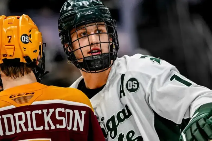 Wild Secure Top Prospect Charlie Stramel Post Michigan State Departure