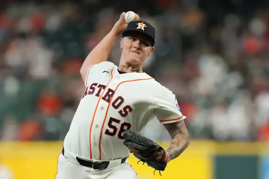 Astros’ Ace Hunter Brown Lands on 15-Day Injured List