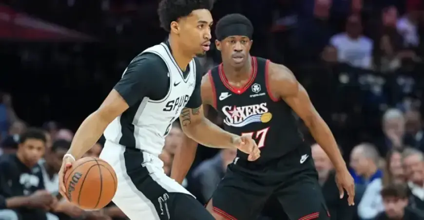 San Antonio Spurs Battle Philadelphia 76ers in Key Basketball Matchup