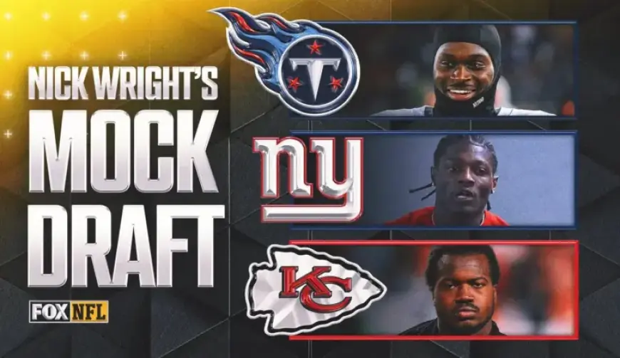 2026 NFL Mock Draft: Nick Wright Projects Jets QB, Eagles & Rams WRs