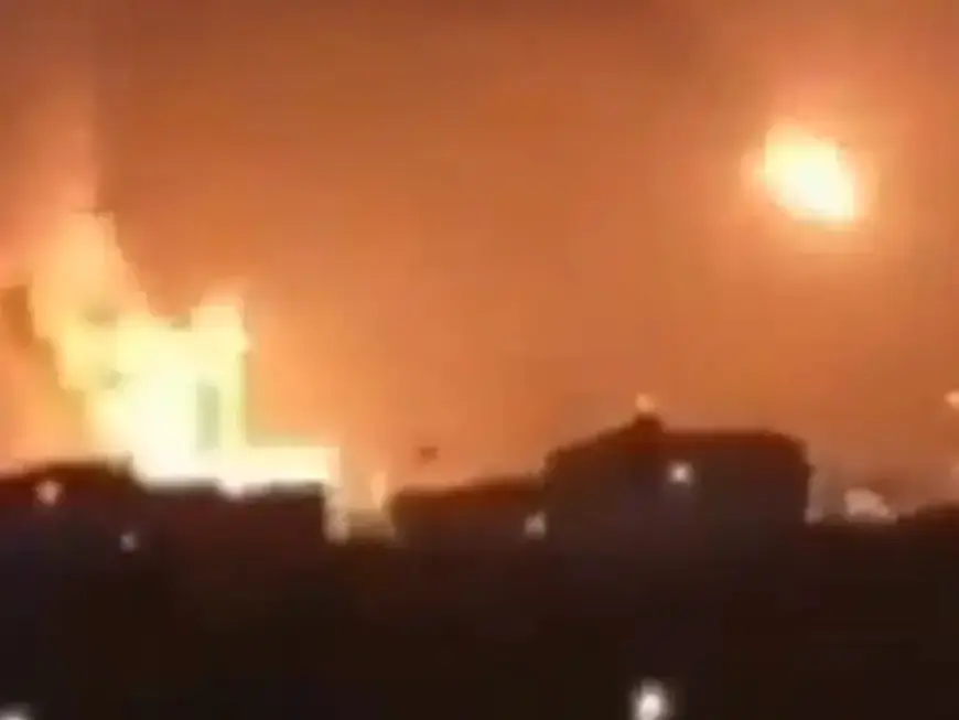 Iranian Missile Strike Ignites Fire in Saudi Arabia’s Al Jubail Industrial Area