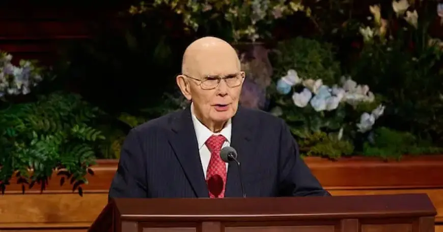President Dallin H. Oaks Concludes April 2026 General Conference Speech