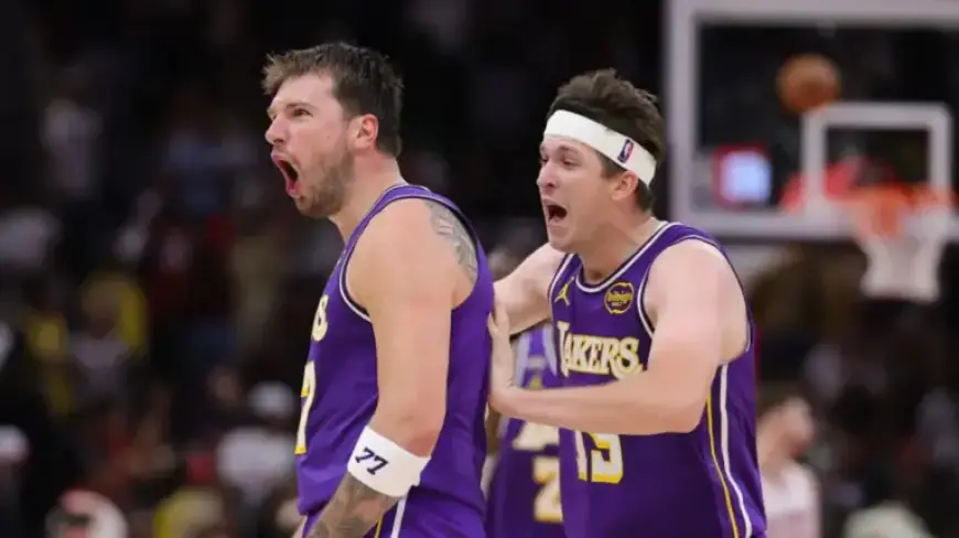Lakers Celebrate Positive Updates on Luka Doncic, Austin Reaves Injuries