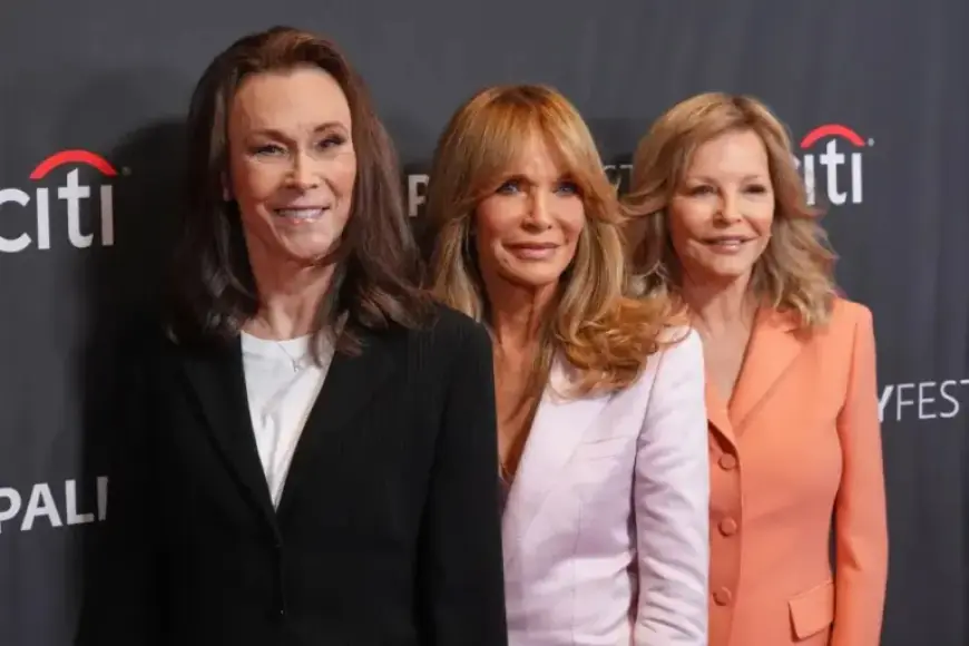 “Kate Jackson, Jaclyn Smith, Cheryl Ladd Reunite for ‘Charlie’s Angels’ 50th Anniversary”