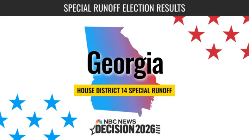 Live Results: Georgia House Special Runoff Election 2026