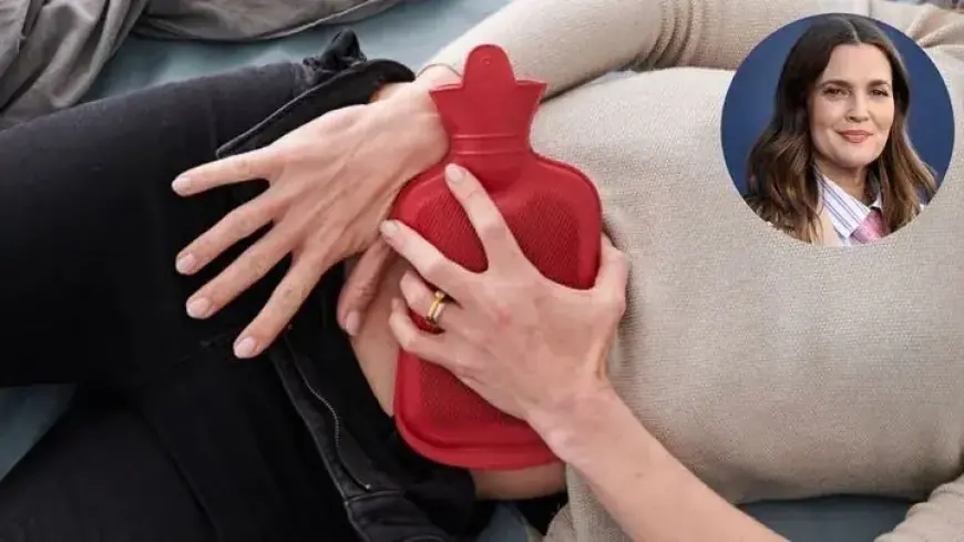 Drew Barrymore Shares Easy Solution for Relatable Menopause Bloating