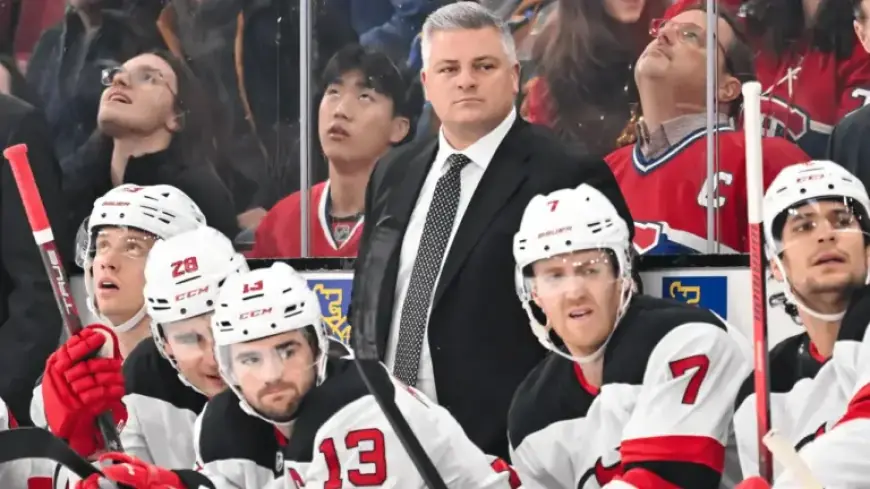 Devils Coach and Players Accept Responsibility for Fitzgerald’s Dismissal as GM