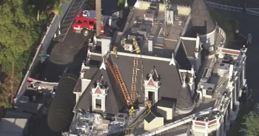 Firefighters Swiftly Tackle Attic Blaze at Hollywood’s Historic Magic Castle