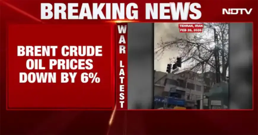 Video: Oil Prices Plunge as Trump Declares 2-Week Ceasefire with Iran