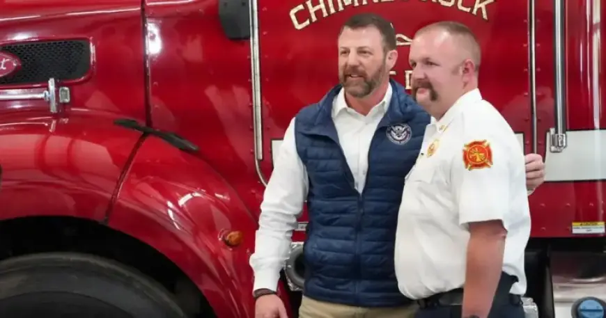 DHS Chief Mullin Visits Helene-Stricken Town, Vows FEMA Reforms