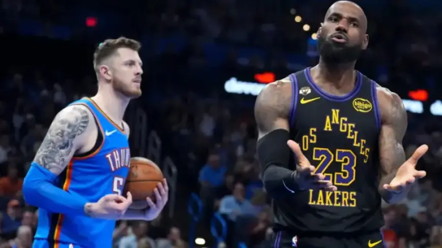 Thunder vs. Lakers: TV Channel, Time, NBA Schedule & Injury Updates