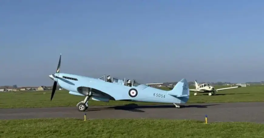 Spitfire Launches from Southampton for 90th Anniversary Tour Today