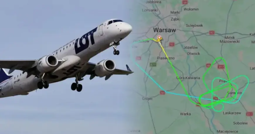 LOT Plane Struck by Lightning, Forced to Return to Warsaw