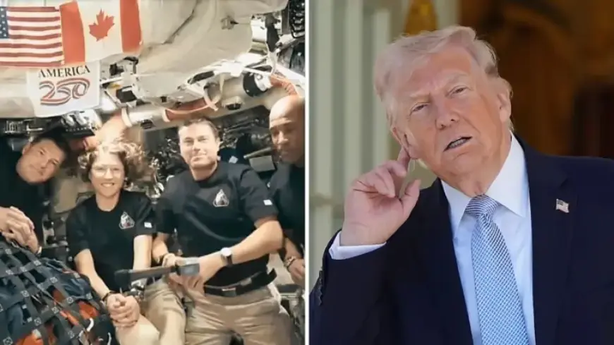 Artemis II Astronauts Quietly Ignore Trump, Creating Viral Buzz