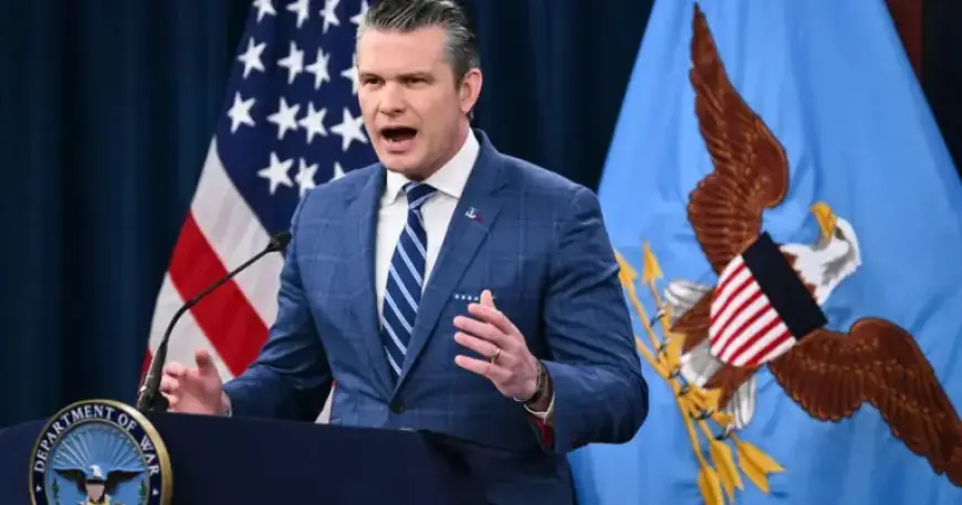 Pete Hegseth and Dan Caine Hold Press Briefing on Trump’s Iran Ceasefire